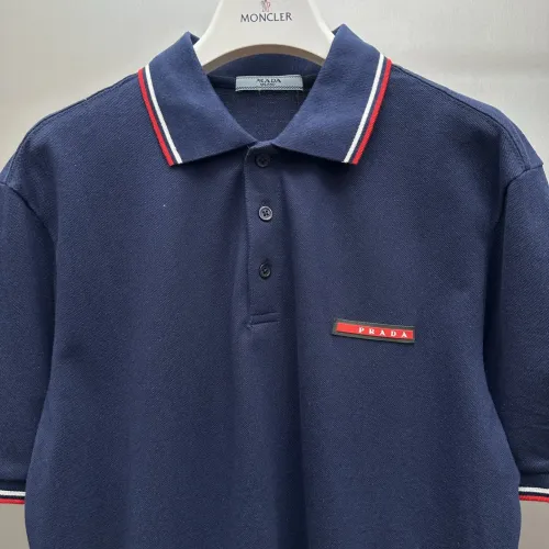 Cheap Prada T-Shirts Short Sleeved For Unisex #1412927 Replica Wholesale [$48.00 USD] [ITEM#1412927] on Replica Prada T-Shirts