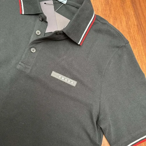 Cheap Prada T-Shirts Short Sleeved For Unisex #1412928 Replica Wholesale [$48.00 USD] [ITEM#1412928] on Replica Prada T-Shirts