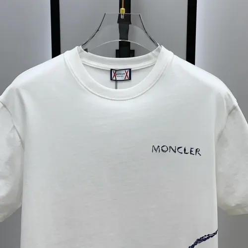Cheap Moncler T-Shirts Short Sleeved For Men #1412933 Replica Wholesale [$60.00 USD] [ITEM#1412933] on Replica Moncler T-Shirts