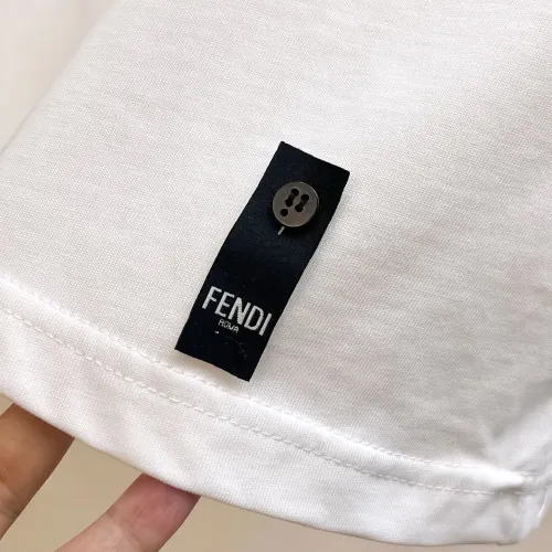 Cheap Fendi T-Shirts Short Sleeved For Men #1412938 Replica Wholesale [$60.00 USD] [ITEM#1412938] on Replica Fendi T-Shirts