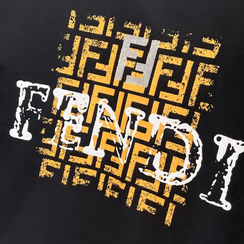Cheap Fendi T-Shirts Short Sleeved For Men #1412939 Replica Wholesale [$60.00 USD] [ITEM#1412939] on Replica Fendi T-Shirts