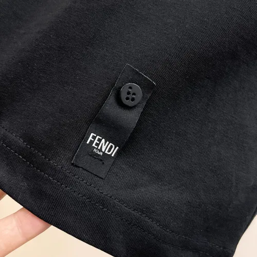 Cheap Fendi T-Shirts Short Sleeved For Men #1412939 Replica Wholesale [$60.00 USD] [ITEM#1412939] on Replica Fendi T-Shirts
