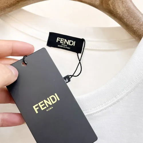 Cheap Fendi T-Shirts Short Sleeved For Men #1412940 Replica Wholesale [$60.00 USD] [ITEM#1412940] on Replica Fendi T-Shirts
