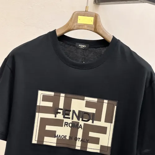 Cheap Fendi T-Shirts Short Sleeved For Men #1412941 Replica Wholesale [$60.00 USD] [ITEM#1412941] on Replica Fendi T-Shirts