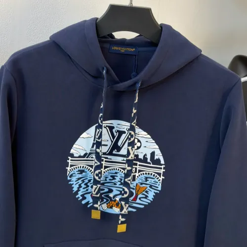 Cheap Louis Vuitton LV Hoodies Long Sleeved For Men #1412985 Replica Wholesale [$85.00 USD] [ITEM#1412985] on Replica Louis Vuitton LV Hoodies