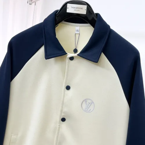 Cheap Louis Vuitton LV Jackets Long Sleeved For Men #1413017 Replica Wholesale [$108.00 USD] [ITEM#1413017] on Replica Louis Vuitton LV Jackets