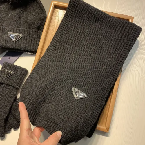 Cheap Prada Hat and Scarf and Glove Set #1413074 Replica Wholesale [$76.00 USD] [ITEM#1413074] on Replica Prada Hat and Scarf and Glove Set