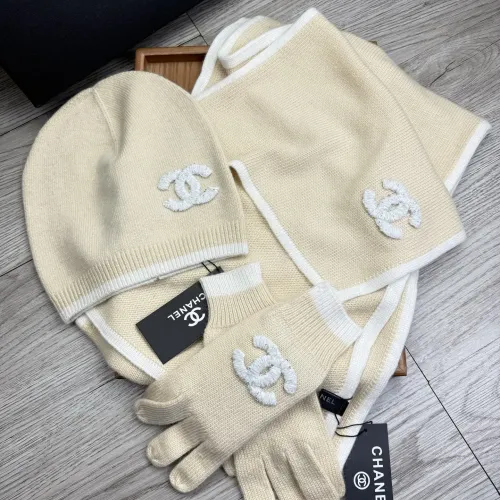 Cheap Chanel Hat and Scarf and Glove Set #1413092 Replica Wholesale [$72.00 USD] [ITEM#1413092] on Replica Chanel Hat and Scarf and Glove Set