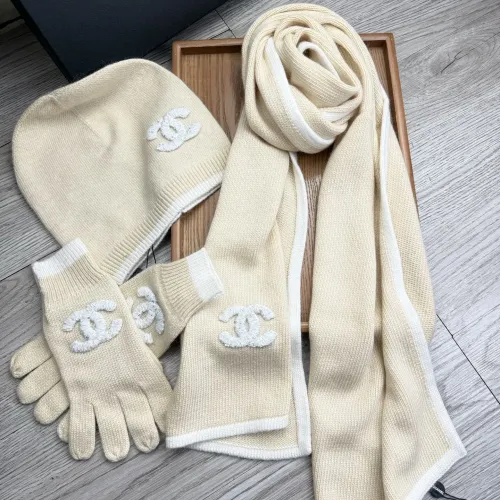 Cheap Chanel Hat and Scarf and Glove Set #1413092 Replica Wholesale [$72.00 USD] [ITEM#1413092] on Replica Chanel Hat and Scarf and Glove Set