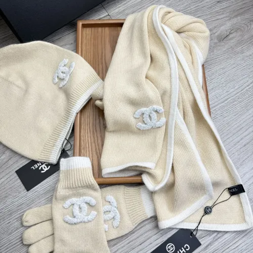 Cheap Chanel Hat and Scarf and Glove Set #1413092 Replica Wholesale [$72.00 USD] [ITEM#1413092] on Replica Chanel Hat and Scarf and Glove Set