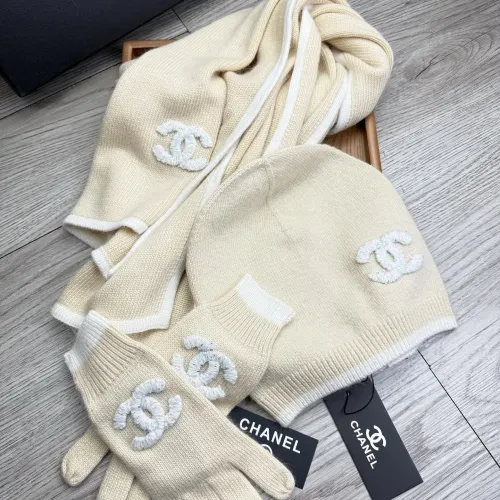 Cheap Chanel Hat and Scarf and Glove Set #1413092 Replica Wholesale [$72.00 USD] [ITEM#1413092] on Replica Chanel Hat and Scarf and Glove Set