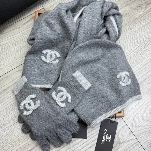 Cheap Chanel Hat and Scarf and Glove Set #1413093 Replica Wholesale [$72.00 USD] [ITEM#1413093] on Replica Chanel Hat and Scarf and Glove Set