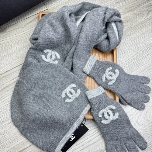 Cheap Chanel Hat and Scarf and Glove Set #1413093 Replica Wholesale [$72.00 USD] [ITEM#1413093] on Replica Chanel Hat and Scarf and Glove Set