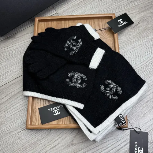 Cheap Chanel Hat and Scarf and Glove Set #1413095 Replica Wholesale [$72.00 USD] [ITEM#1413095] on Replica Chanel Hat and Scarf and Glove Set