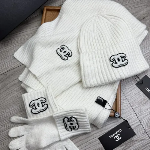 Cheap Chanel Hat and Scarf and Glove Set #1413097 Replica Wholesale [$72.00 USD] [ITEM#1413097] on Replica Chanel Hat and Scarf and Glove Set