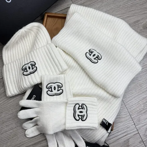 Cheap Chanel Hat and Scarf and Glove Set #1413097 Replica Wholesale [$72.00 USD] [ITEM#1413097] on Replica Chanel Hat and Scarf and Glove Set