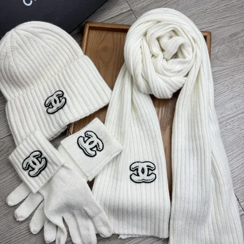 Cheap Chanel Hat and Scarf and Glove Set #1413097 Replica Wholesale [$72.00 USD] [ITEM#1413097] on Replica Chanel Hat and Scarf and Glove Set