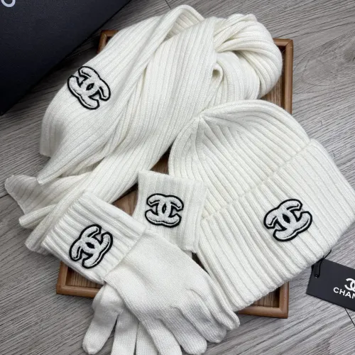 Cheap Chanel Hat and Scarf and Glove Set #1413097 Replica Wholesale [$72.00 USD] [ITEM#1413097] on Replica Chanel Hat and Scarf and Glove Set