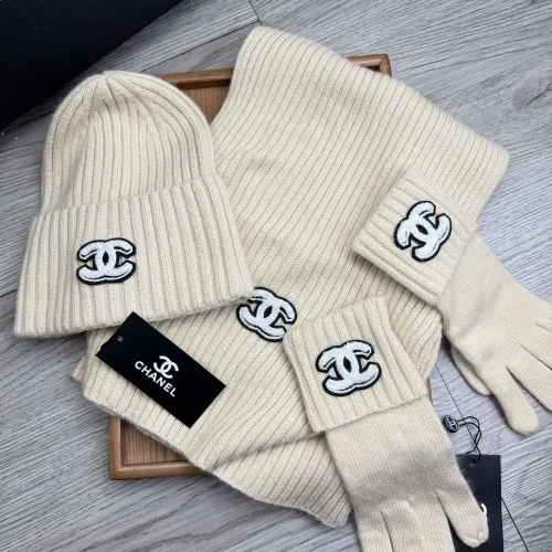 Cheap Chanel Hat and Scarf and Glove Set #1413098 Replica Wholesale [$72.00 USD] [ITEM#1413098] on Replica Chanel Hat and Scarf and Glove Set