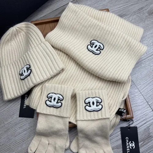 Cheap Chanel Hat and Scarf and Glove Set #1413098 Replica Wholesale [$72.00 USD] [ITEM#1413098] on Replica Chanel Hat and Scarf and Glove Set