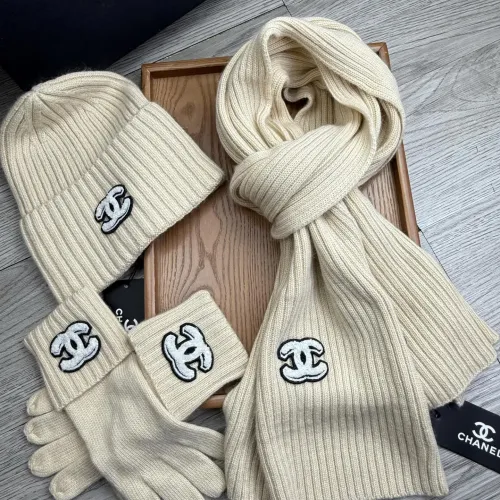 Cheap Chanel Hat and Scarf and Glove Set #1413098 Replica Wholesale [$72.00 USD] [ITEM#1413098] on Replica Chanel Hat and Scarf and Glove Set