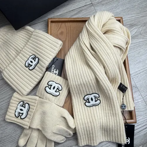 Cheap Chanel Hat and Scarf and Glove Set #1413098 Replica Wholesale [$72.00 USD] [ITEM#1413098] on Replica Chanel Hat and Scarf and Glove Set