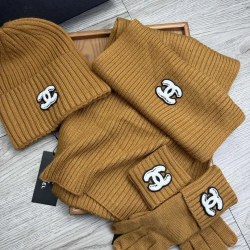 Cheap Chanel Hat and Scarf and Glove Set #1413100 Replica Wholesale [$72.00 USD] [ITEM#1413100] on Replica Chanel Hat and Scarf and Glove Set