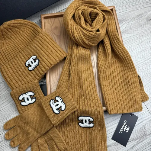 Cheap Chanel Hat and Scarf and Glove Set #1413100 Replica Wholesale [$72.00 USD] [ITEM#1413100] on Replica Chanel Hat and Scarf and Glove Set