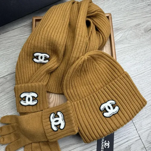 Cheap Chanel Hat and Scarf and Glove Set #1413100 Replica Wholesale [$72.00 USD] [ITEM#1413100] on Replica Chanel Hat and Scarf and Glove Set