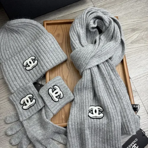 Cheap Chanel Hat and Scarf and Glove Set #1413101 Replica Wholesale [$72.00 USD] [ITEM#1413101] on Replica Chanel Hat and Scarf and Glove Set