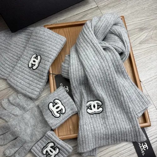 Cheap Chanel Hat and Scarf and Glove Set #1413101 Replica Wholesale [$72.00 USD] [ITEM#1413101] on Replica Chanel Hat and Scarf and Glove Set