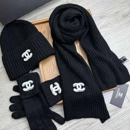 Cheap Chanel Hat and Scarf and Glove Set #1413103 Replica Wholesale [$72.00 USD] [ITEM#1413103] on Replica Chanel Hat and Scarf and Glove Set