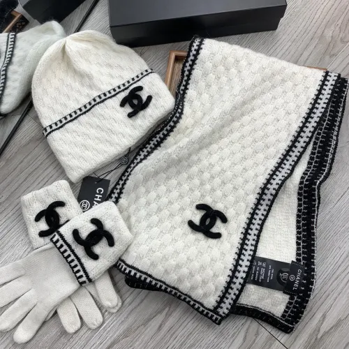 Cheap Chanel Hat and Scarf and Glove Set #1413105 Replica Wholesale [$72.00 USD] [ITEM#1413105] on Replica Chanel Hat and Scarf and Glove Set