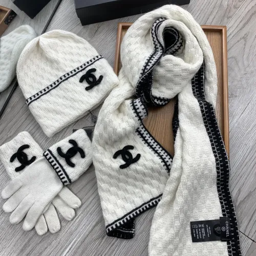 Cheap Chanel Hat and Scarf and Glove Set #1413105 Replica Wholesale [$72.00 USD] [ITEM#1413105] on Replica Chanel Hat and Scarf and Glove Set
