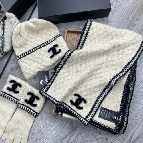 Cheap Chanel Hat and Scarf and Glove Set #1413106 Replica Wholesale [$72.00 USD] [ITEM#1413106] on Replica Chanel Hat and Scarf and Glove Set