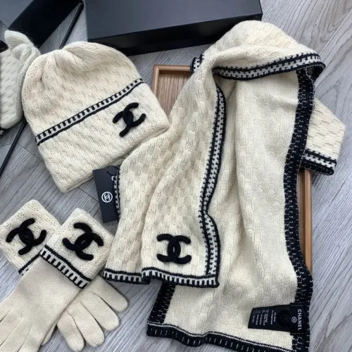 Cheap Chanel Hat and Scarf and Glove Set #1413106 Replica Wholesale [$72.00 USD] [ITEM#1413106] on Replica Chanel Hat and Scarf and Glove Set