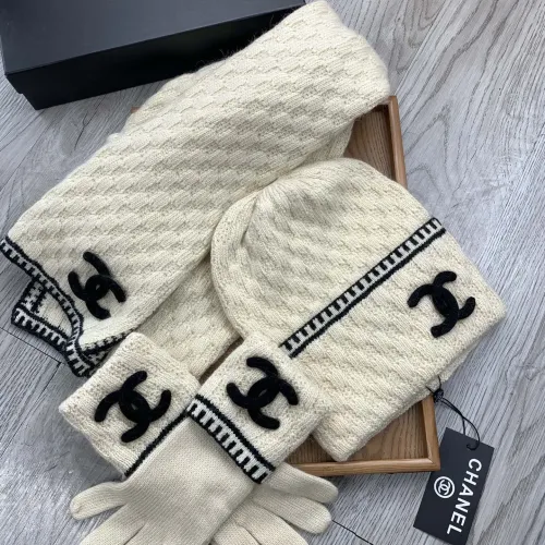 Cheap Chanel Hat and Scarf and Glove Set #1413106 Replica Wholesale [$72.00 USD] [ITEM#1413106] on Replica Chanel Hat and Scarf and Glove Set