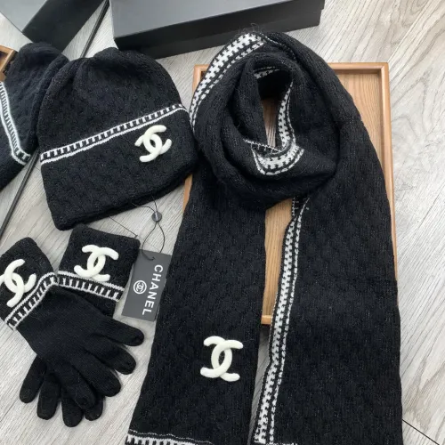 Cheap Chanel Hat and Scarf and Glove Set #1413108 Replica Wholesale [$72.00 USD] [ITEM#1413108] on Replica Chanel Hat and Scarf and Glove Set