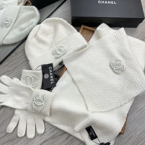 Cheap Chanel Hat and Scarf and Glove Set #1413109 Replica Wholesale [$72.00 USD] [ITEM#1413109] on Replica Chanel Hat and Scarf and Glove Set