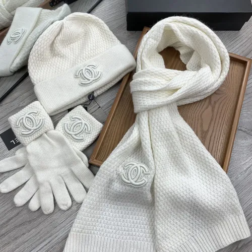Cheap Chanel Hat and Scarf and Glove Set #1413109 Replica Wholesale [$72.00 USD] [ITEM#1413109] on Replica Chanel Hat and Scarf and Glove Set