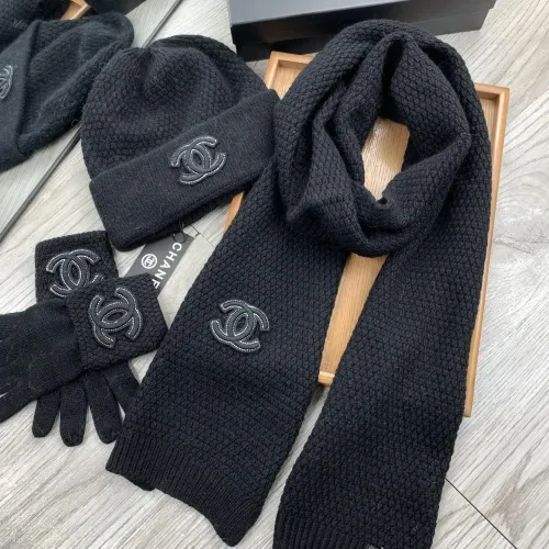 Cheap Chanel Hat and Scarf and Glove Set #1413110 Replica Wholesale [$72.00 USD] [ITEM#1413110] on Replica Chanel Hat and Scarf and Glove Set