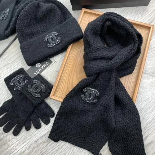 Cheap Chanel Hat and Scarf and Glove Set #1413110 Replica Wholesale [$72.00 USD] [ITEM#1413110] on Replica Chanel Hat and Scarf and Glove Set