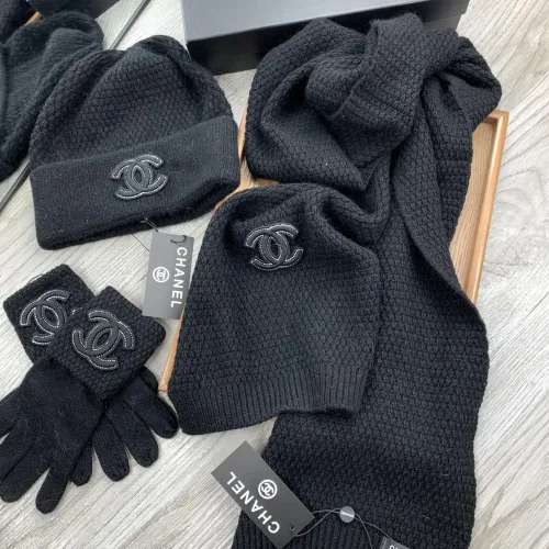Cheap Chanel Hat and Scarf and Glove Set #1413110 Replica Wholesale [$72.00 USD] [ITEM#1413110] on Replica Chanel Hat and Scarf and Glove Set