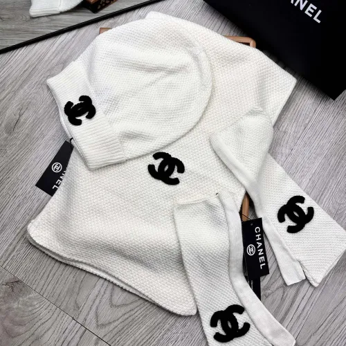 Cheap Chanel Hat and Scarf and Glove Set #1413111 Replica Wholesale [$72.00 USD] [ITEM#1413111] on Replica Chanel Hat and Scarf and Glove Set
