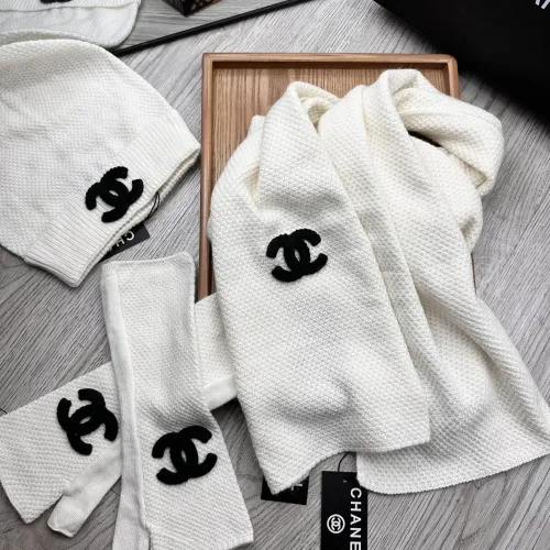 Cheap Chanel Hat and Scarf and Glove Set #1413111 Replica Wholesale [$72.00 USD] [ITEM#1413111] on Replica Chanel Hat and Scarf and Glove Set