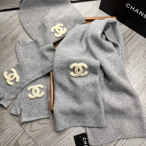 Cheap Chanel Hat and Scarf and Glove Set #1413112 Replica Wholesale [$72.00 USD] [ITEM#1413112] on Replica Chanel Hat and Scarf and Glove Set