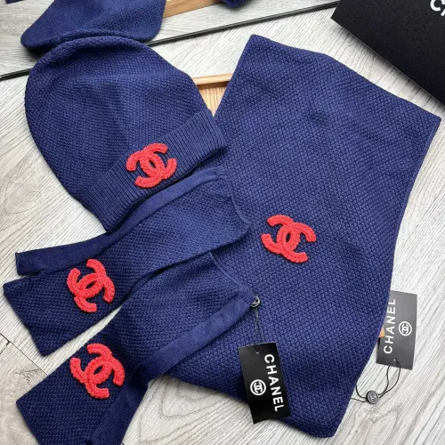Cheap Chanel Hat and Scarf and Glove Set #1413113 Replica Wholesale [$72.00 USD] [ITEM#1413113] on Replica Chanel Hat and Scarf and Glove Set