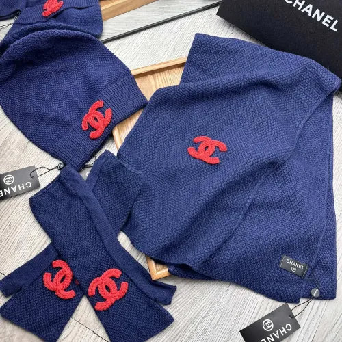 Cheap Chanel Hat and Scarf and Glove Set #1413113 Replica Wholesale [$72.00 USD] [ITEM#1413113] on Replica Chanel Hat and Scarf and Glove Set