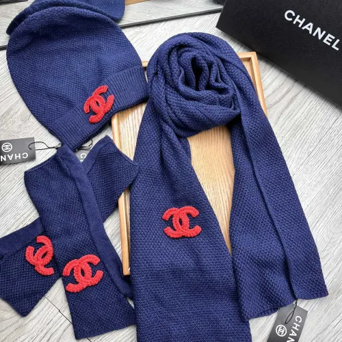 Cheap Chanel Hat and Scarf and Glove Set #1413113 Replica Wholesale [$72.00 USD] [ITEM#1413113] on Replica Chanel Hat and Scarf and Glove Set