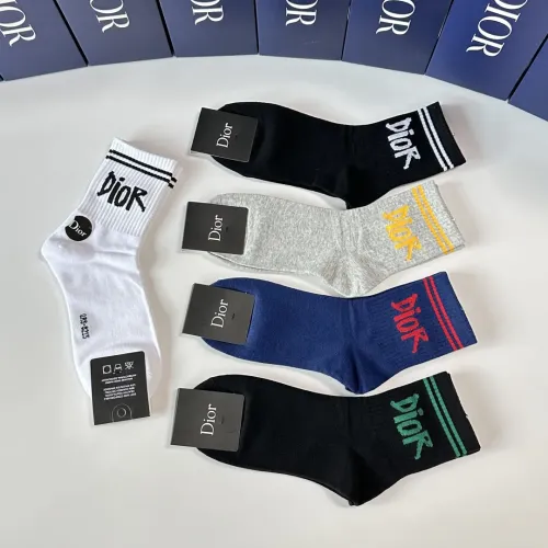 Cheap Christian Dior Socks #1413122 Replica Wholesale [$27.00 USD] [ITEM#1413122] on Replica Christian Dior Socks